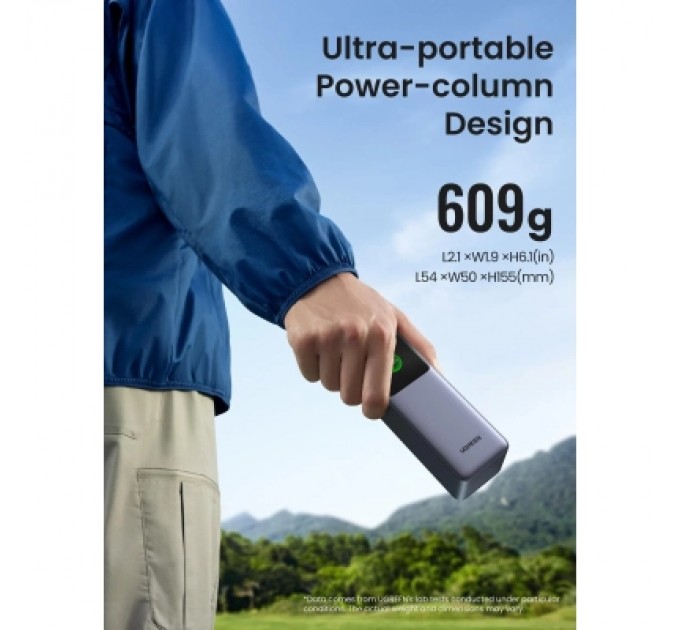 Батарея універсальна Ugreen 25000mAh 200W Nexode Smart Display (PB722 35525B)