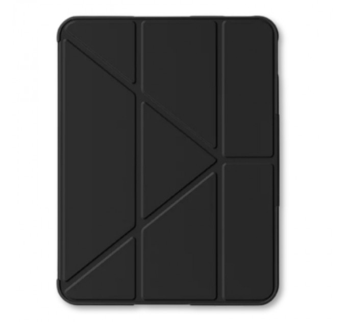 Чохол до планшета BeCover Rugged Origami Transparent Apple iPad Air 11" M2/M3 (2024/2025) Black (714968)