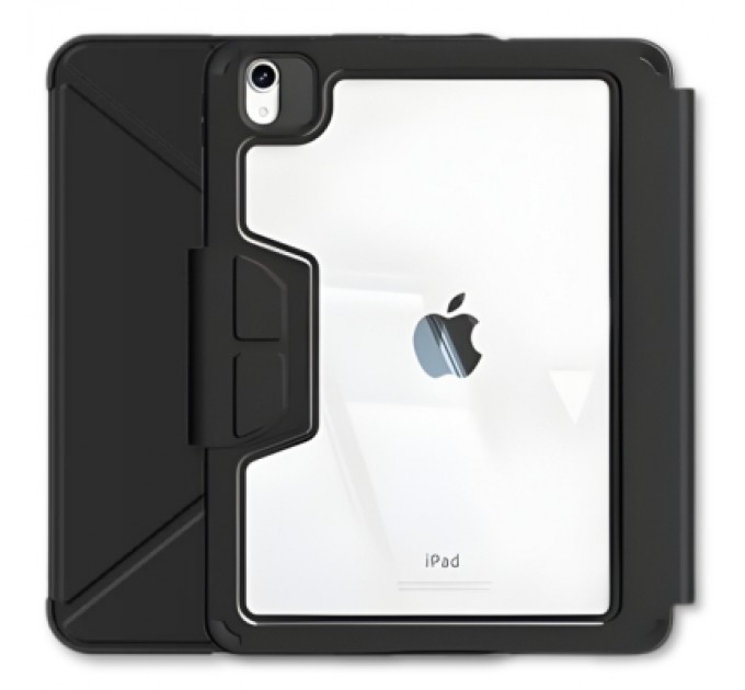 Чохол до планшета BeCover Rugged Origami Transparent Apple iPad Air 11" M2/M3 (2024/2025) Black (714968)