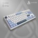 Клавіатура Ajazz AK870 V2 Flying Fish Switch USB UA White/Blue (AK870-V2-FF-BWB)