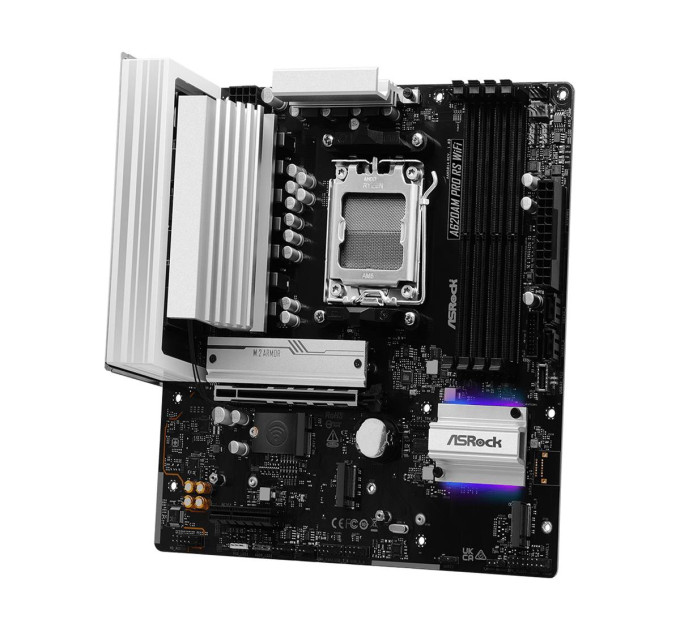 ASRock Материнська плата ASRock A620AM Pro RS WiFi Socket AM5