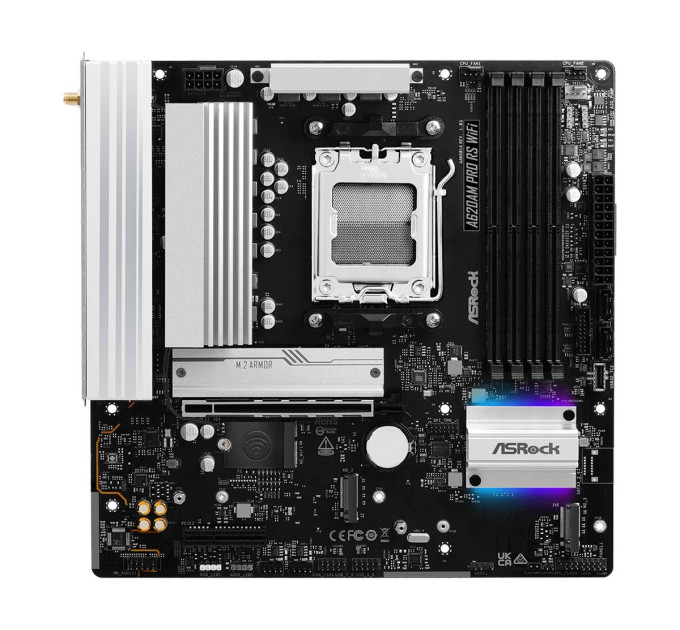 ASRock Материнська плата ASRock A620AM Pro RS WiFi Socket AM5