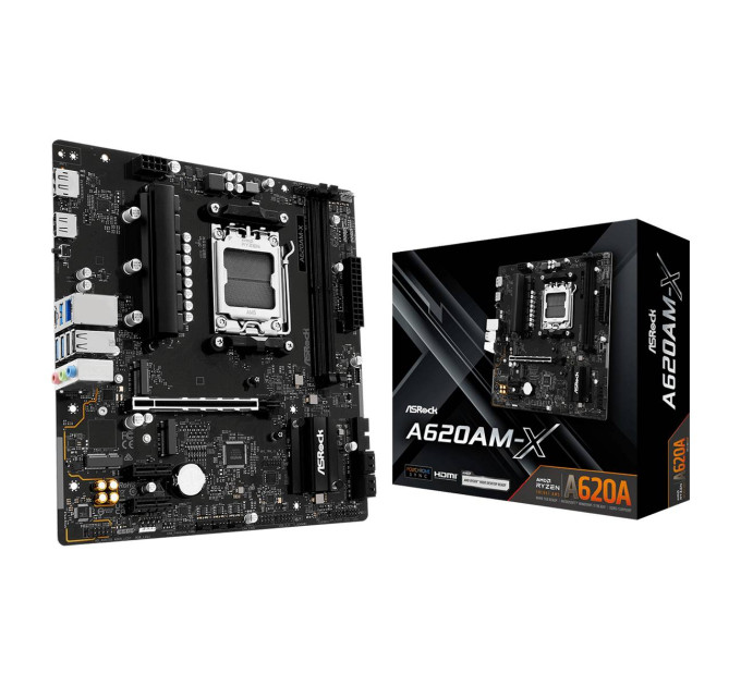 ASRock Материнська плата ASRock A620AM-X Socket AM5