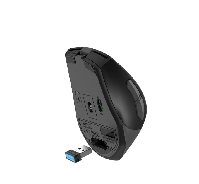 A4Tech Миша бездротова A4Tech Fstyler FG35CS Plus Grey
