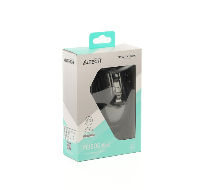 A4Tech Миша бездротова A4Tech Fstyler FG50S Plus Black