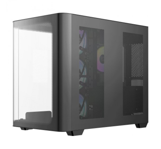 Корпус для ПК OCYPUS IOTA C70 BK CURVE ARGB DIGITAL (IOTA-C70-BKD400CD-GL)