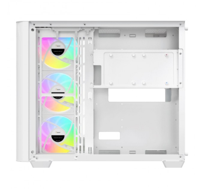 Корпус для ПК OCYPUS IOTA C70 WH CURVE ARGB DIGITAL (IOTA-C70-WHD400CD-GL)