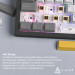 Ajazz Клавіатура бездротова Ajazz AK980 V2 Maillard Switch Black (AK980-V2-M-BGY)