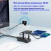 Dynamode Концентратор Dynamode 5 ports USB3.0 to 4*USB3.0+2.4А Power Adapter 2.5A/12V (DM-UH-P405-G)