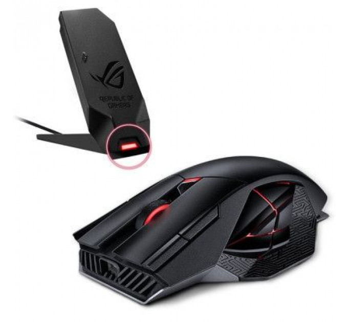 Мишка ASUS Rog Spatha X Wireless/USB Black (90MP0220-BMUA00)