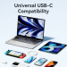 Vention Дата кабель USB-C to USB-C 1.0m 60W white VENTION (TRCWF)