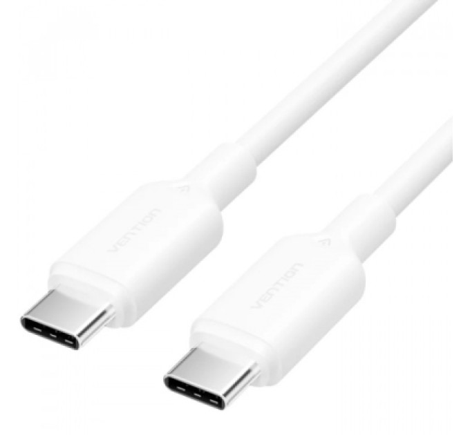 Vention Дата кабель USB-C to USB-C 1.0m 60W white VENTION (TRCWF)