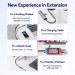 Vention Дата кабель USB-C M/F 1.0m 100W 10Gbps 4K60Hz VENTION (TRFBF)