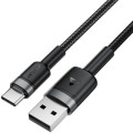 Acefast Дата кабель USB 2.0 AM to USB-C 1.2m 60W black Acefast (6974316285144)