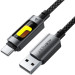 Acefast Дата кабель USB 2.0 AM to USB-C 1.2m 60W black Acefast (6974316284673)