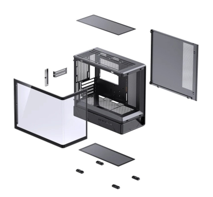 JONSBO Корпус для ПК JONSBO D200 Black