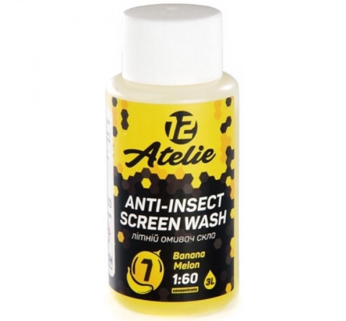 Омивач автомобільний 12 Atelie коцентрат з ароматом Банан-Диня 50 мл (951900)