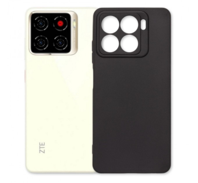 Чохол до мобільного телефона BeCover silicone ZTE Blade A56 Black (714935)