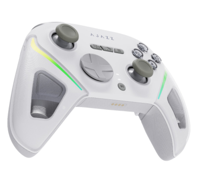 Ajazz Геймпад Ajazz GP100 2.4G/BT/USB Switch/PC/iOS/Android RGB White (GP100-W)