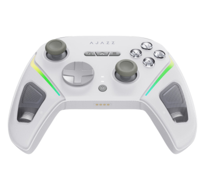 Ajazz Геймпад Ajazz GP100 2.4G/BT/USB Switch/PC/iOS/Android RGB White (GP100-W)