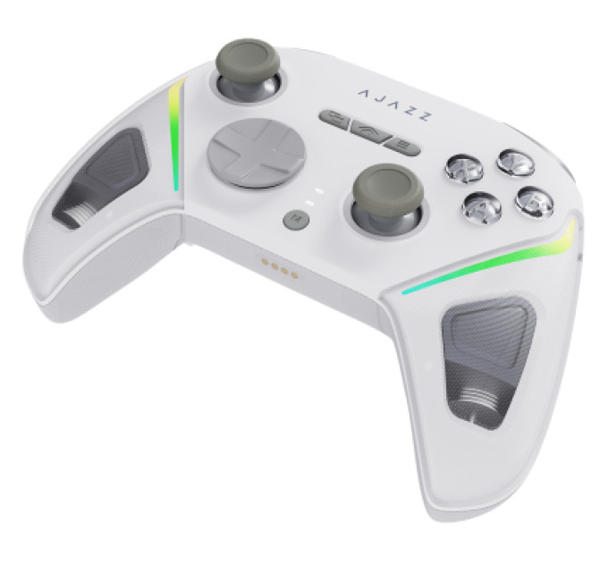 Ajazz Геймпад Ajazz GP100 2.4G/BT/USB Switch/PC/iOS/Android RGB White (GP100-W)
