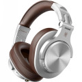 OneOdio Навушники OneOdio Fusion A70 Bluetooth+3,5мм/6,35мм Silver/Brown (A70 Silver Brown)