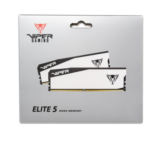 Patriot Модуль пам'яті для комп'ютера DDR5 32GB (2x16GB) 6400 MHz Viper Elite 5 Patriot (VEB532G6432KW)