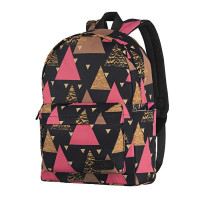 Рюкзак для ноутбука 2E 13" TeensPack Triangles, black (2E-BPT6114BK)