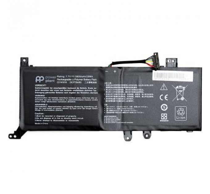 Акумулятор до ноутбука ASUS VivoBook 14 A412FA (C21N1818) 7.7V 3800mAh PowerPlant (NB431397)