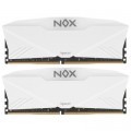Модуль пам'яті для комп'ютера DDR4 16GB (2x8GB) 3200 MHz NOX RGB White Apacer (AH4U16G32C28YNWAA-2)