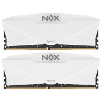 Модуль пам'яті для комп'ютера DDR4 16GB (2x8GB) 3200 MHz NOX RGB White Apacer (AH4U16G32C28YNWAA-2)
