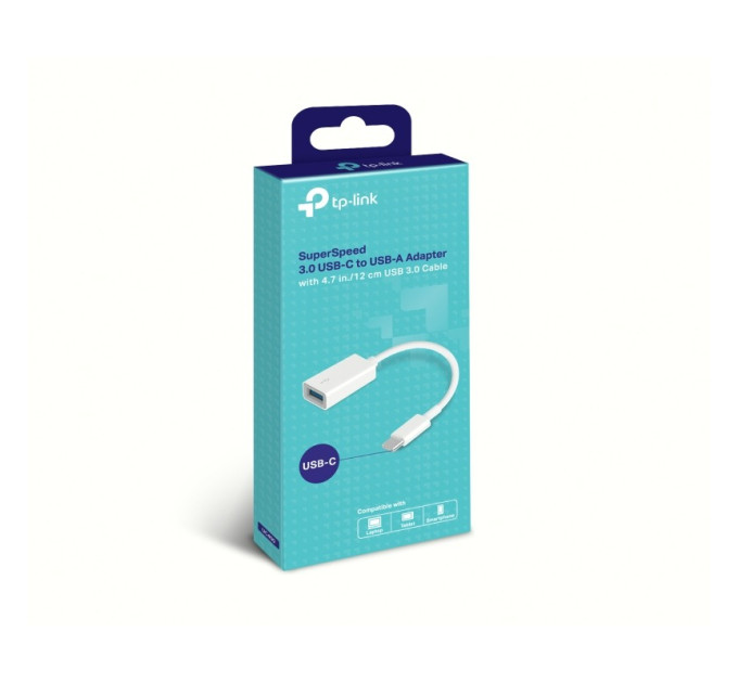 TP-Link Адаптер TP-Link USB-C - USB-A White (UС400)