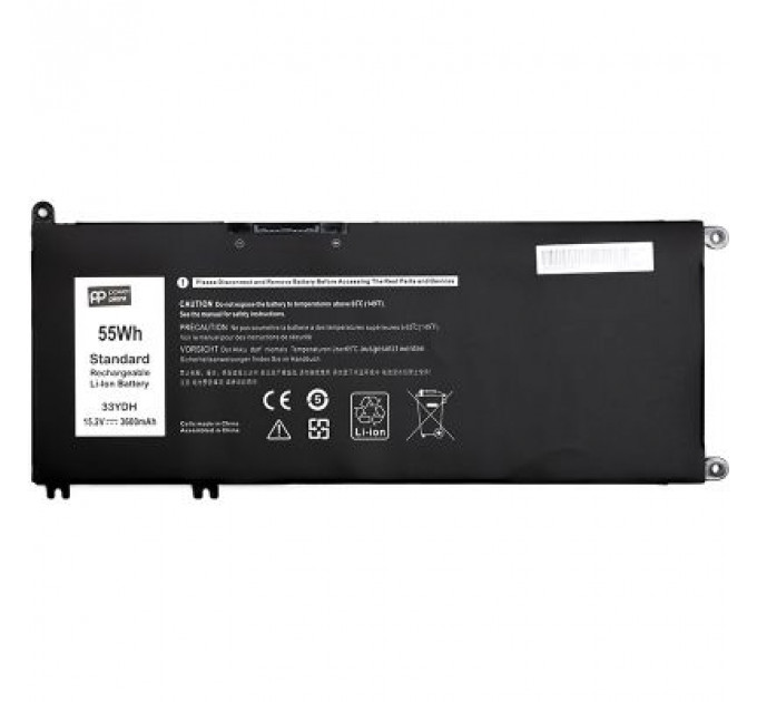 Акумулятор до ноутбука DELL Inspiron 15 7577 (33YDH) 15.2V 3600mAh PowerPlant (NB441549)