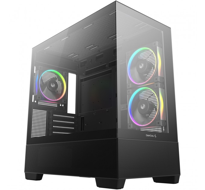 Корпус DeepCool CG380 3F Black (R-CG380-BKAGM3-G) без БЖ