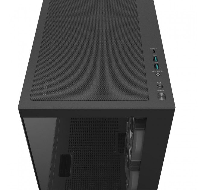 Корпус DeepCool CG380 3F Black (R-CG380-BKAGM3-G) без БЖ