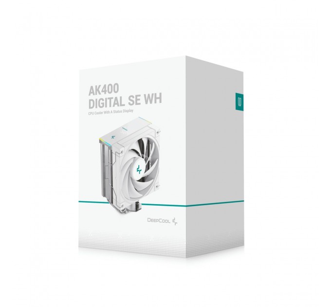 Кулер процесорний DeepCool AK400 Digital SE WH (R-AK400-WHADMN-GJD)