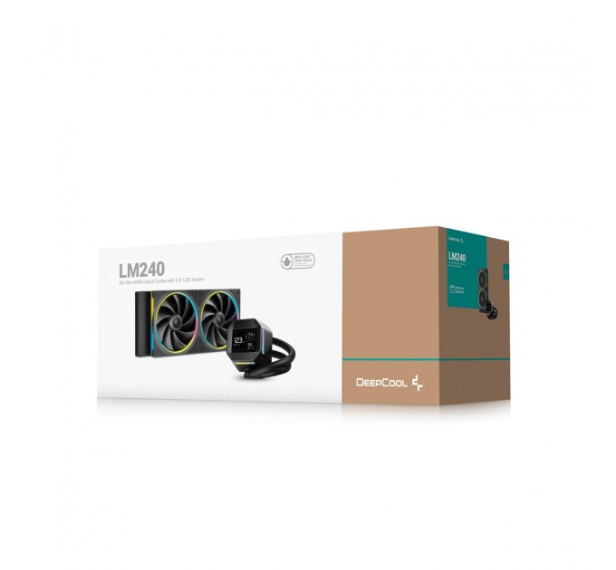 Система водяного охолодження DeepCool LM240 Black (R-LM240-BKDMMC-1)