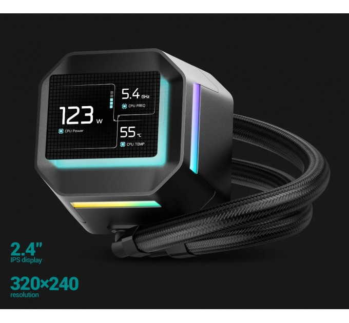 Система водяного охолодження DeepCool LM360 Black (R-LM360-BKDMMC-1)
