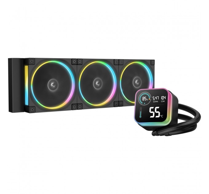 Система водяного охолодження DeepCool LQ360 Ultra ARGB Black (R-LQ360-BKASMC-G-1)
