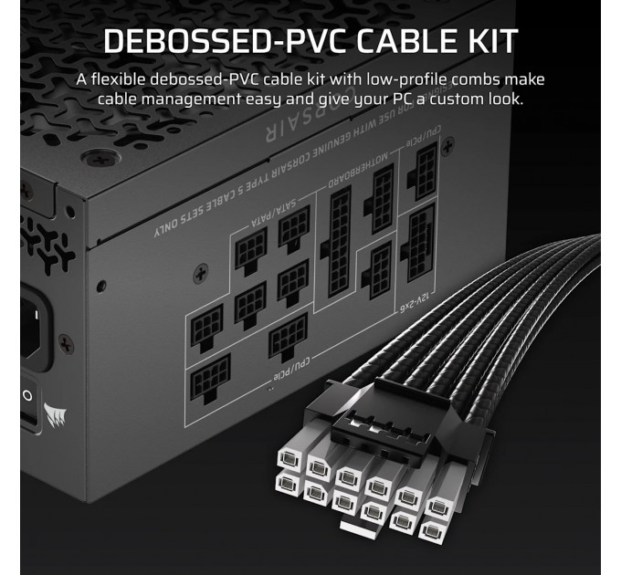 Блок живлення Corsair RM850x Shift ATX 3.1 850W (CP-9020299-EU)