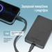 ColorWay Батарея універсальна ColorWay 10 000 mAh PD/22.5W, 15W MagSafe Black (CW-PB100LPA1BK-WPDD)