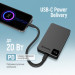 ColorWay Батарея універсальна ColorWay 10 000 mAh PD/22.5W, 15W MagSafe Black (CW-PB100LPA1BK-WPDD)