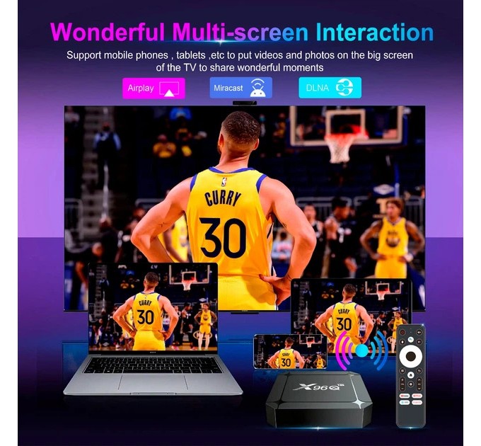 HD медіаплеєр X96Q Android (RK3518/2GB/16GB)