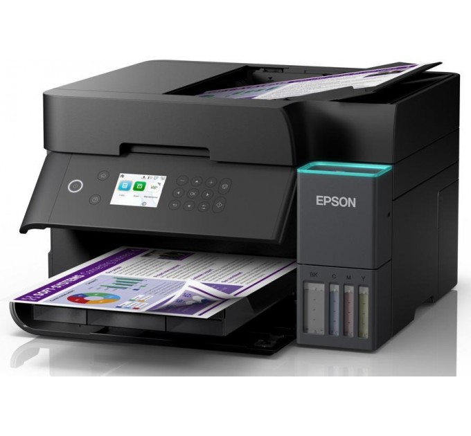 Багатофункціональний пристрій А4 Epson EcoTank L6370 Wi-Fi (C11CL43405)