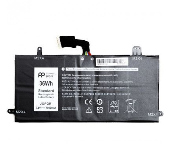 Акумулятор до ноутбука DELL Latitude 5285 Series (J0PGR) 7.6V 4800mAh PowerPlant (NB441464)