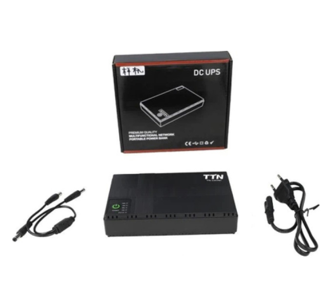 TTN Пристрій безперебійного живлення TTN DC-1018P 18W 12000mAh (DC-1018P 12k)