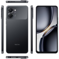 Смартфон Tecno Spark Go 3 (KN3) 4/64GB Ink Black (4894947105265)