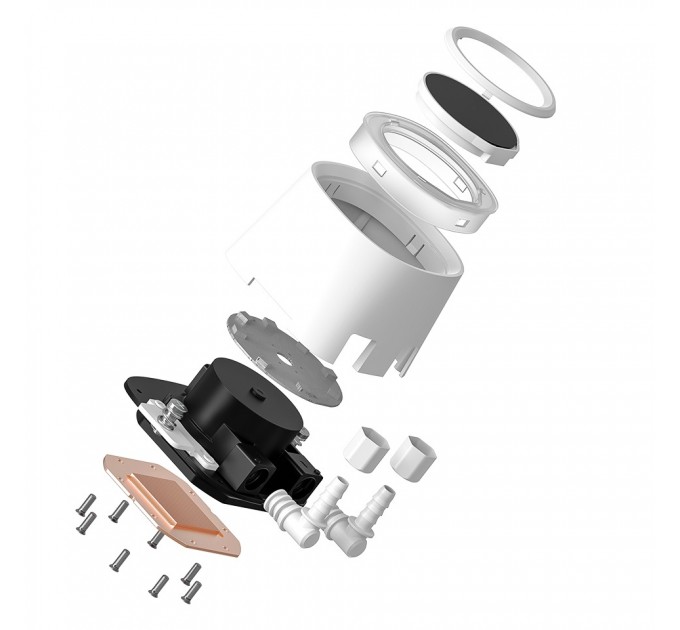 Система водяного охолодження ID-Cooling FX240 LCD White