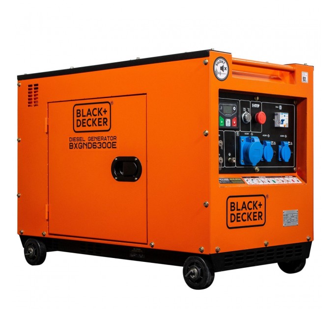 Генератор дизельний Black&Decker BXGND6300E