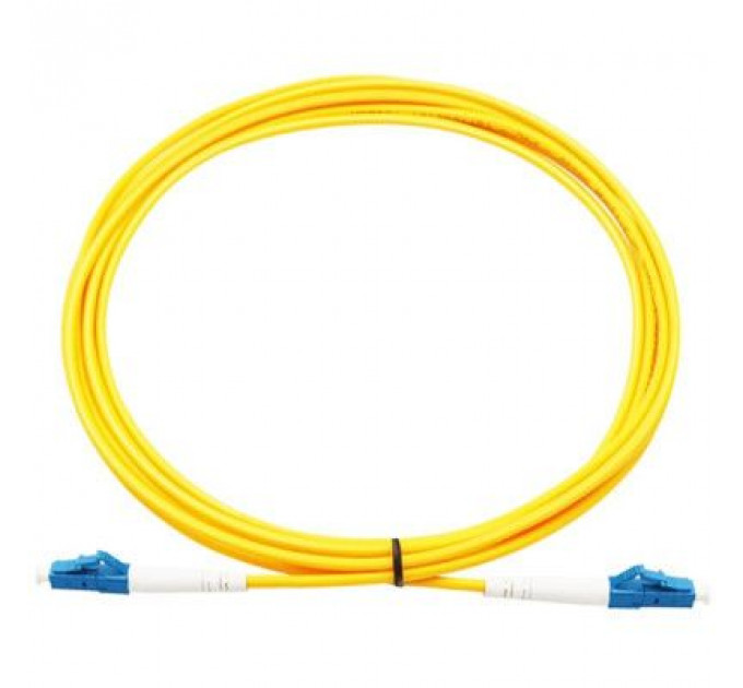 Оптичний патчкорд LC/UPC-LC/UPC Singlemode, Simplex, 1m Eserver (ES-LC-LC/UPC-1-SM-S)